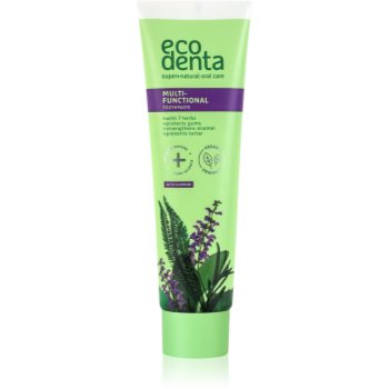 Ecodenta Green Multifunctional pasta de dinti cu Fluor 6+ ani - imagine 2